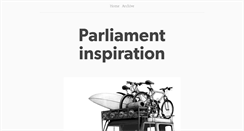 Desktop Screenshot of inspiration.weareparliament.com