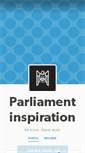 Mobile Screenshot of inspiration.weareparliament.com